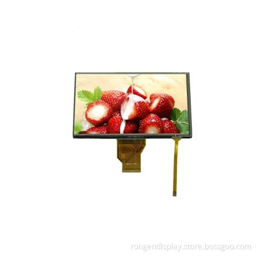 Factory Direct Sale High Brightness 7.0 Inch 800X480 RGB 50 Pin Display Screen Panel TFT LCD